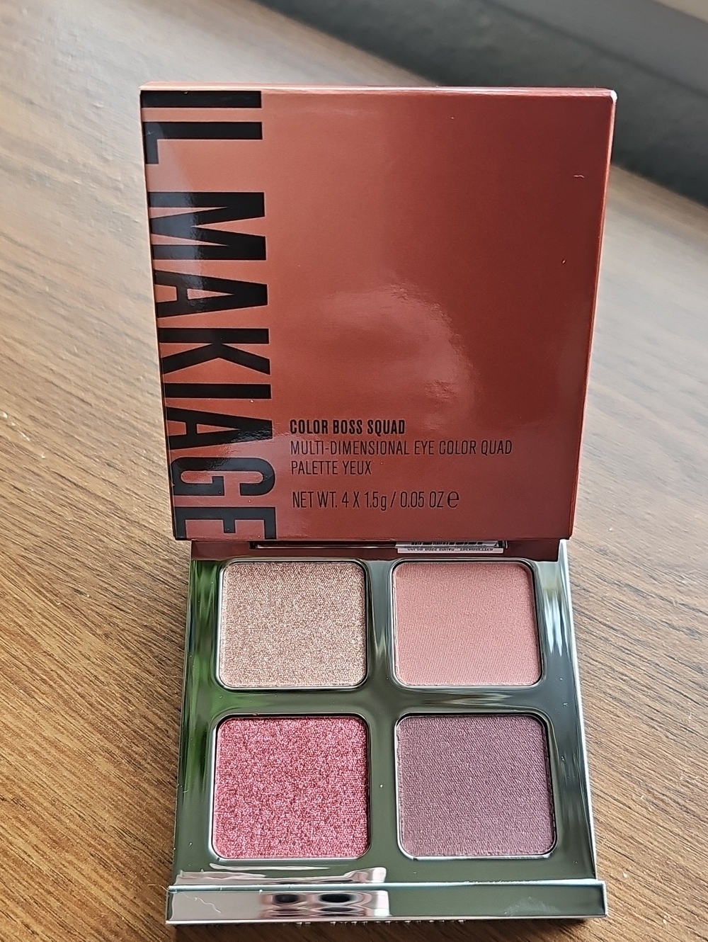 NIB IL MAKIAGE Color Boss Squad Eye Color Quad - Trendsetter 995